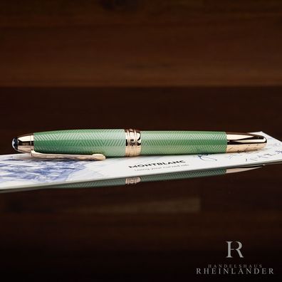 Montblanc Calligraphy Celadon Degrade Curved Nib Füllfederhalter 129302