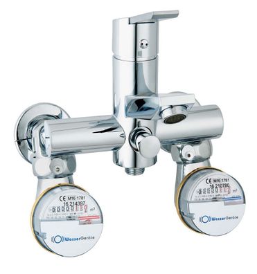 Badewannenzähler Eco Qn 1,5 - warm Eichung 2025 Wassergeräte
