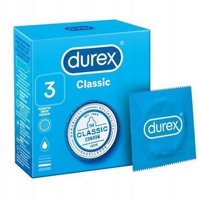Durex Kondome Classic, 3 Stueck