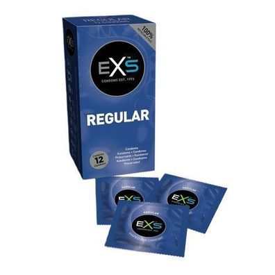 EXS Premium Klassische Kondome - 12er Pack fuer sicheren Schutz und Komfort