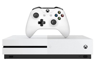 Microsoft Xbox One Spielkonsole S 1TB weiß ohne Spiele/GamePass/LiveGold * B-Ware