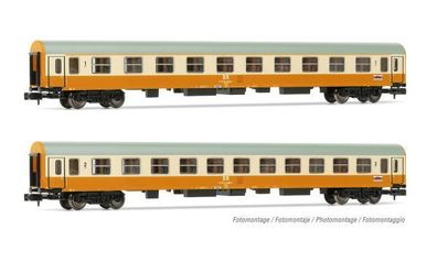 Arnold HN4435 Reisezugwagen Städte-Express DR orange/b Spur N
