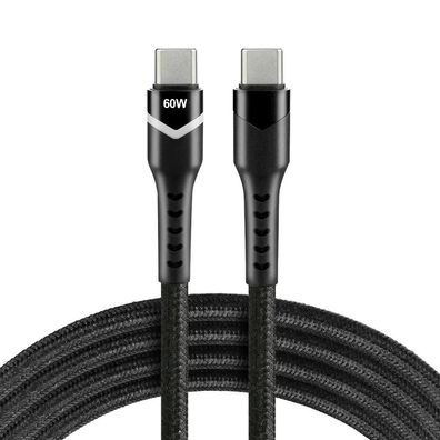 Kabel USB-C 100cm 3A/20V 60W CBB-1PDR backlight