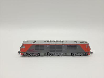 Gebrauchtes 4657007 Kato 7007 Diesellok DF200-3 grau / rot Spur N gebraucht 1:160