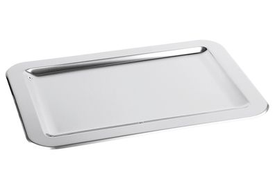 CHG Schlemmerplatte/Serviertablett Edelstahl 36x25cm