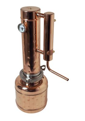 CopperGarden®" 2 Liter EASY Moonshine Destille XL | Thermometer