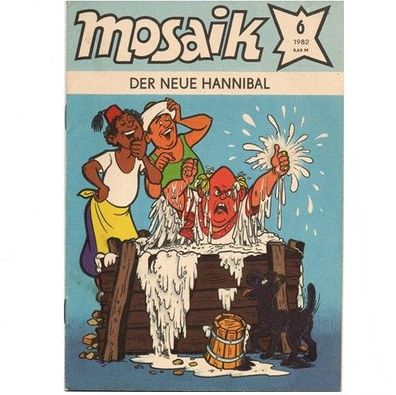 Mosaik Comics Heft Nr. 6 von 1982 Digedags Der neue Hannibal