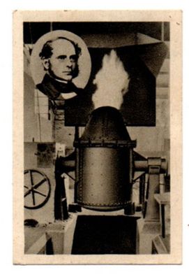 Henry Bessemer Britischer Erfinder Zigaretten Bild Foto 126 von 1933 Trading Cards