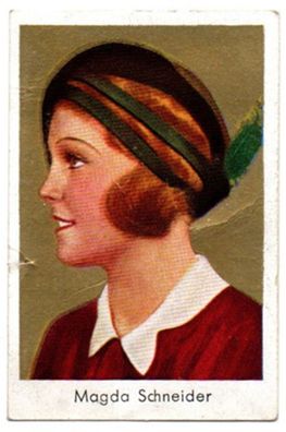 Magda Schneider Vintage Zigaretten Foto Bild 104 von 1933 Deutsche Movie Filmstar