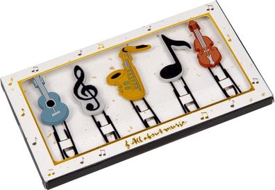 Deko-Klammern - All about music, Coppenrath Verlag