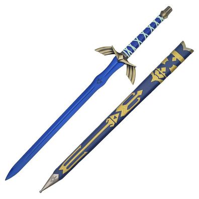 Zelda Schwert mit blauer Klinge inklusive Scheide
