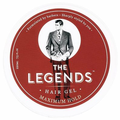 Eurostil The Legends Hair Gel Maximun Hold 220ml