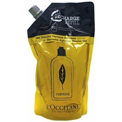 L'OCCITANE Verbena Refill Shower Gel Citrus 500ml