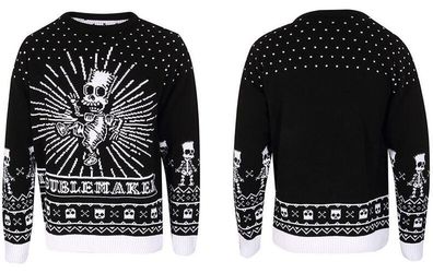 Simpsons Bad To The Bone Jumper SMP07802WJB