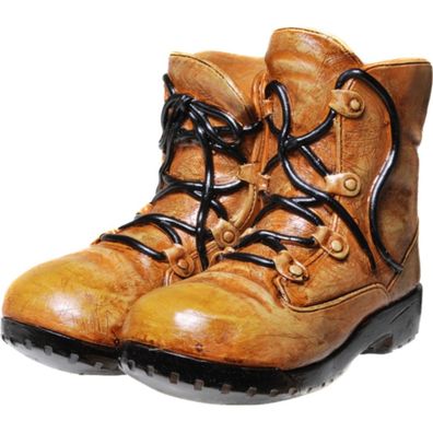 Spardose "Wander-Stiefel" mit Schraubverschluss