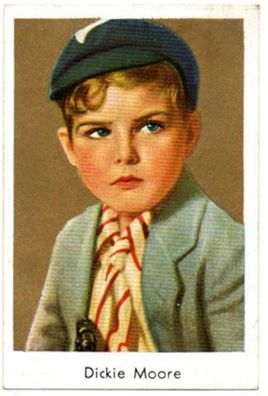 Dickie Moore Kind Zigaretten Foto Bild 427 USA Filmstar Goldfilm von 1933