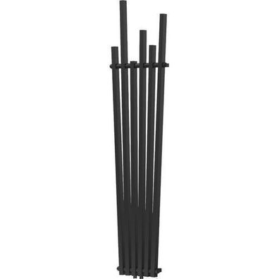 Mexen Omaha Design-Heizkörper 1800 x 420 mm, 655 W, Schwarz - W208-1800-420-00-70
