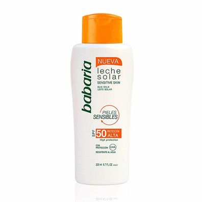 Babaria Sunscreen Spray For Sensitive Skin Spf50 200ml