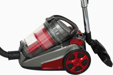 Zyklon Staubsauger Homeline 850 Watt Anthrazit/rot