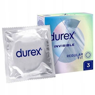 Durex Invisible Kondome, 3 Stueck