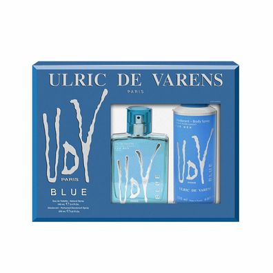 Ulric De Varens Blue Eau De Toilette Spray 100ml Set 2 Artikel