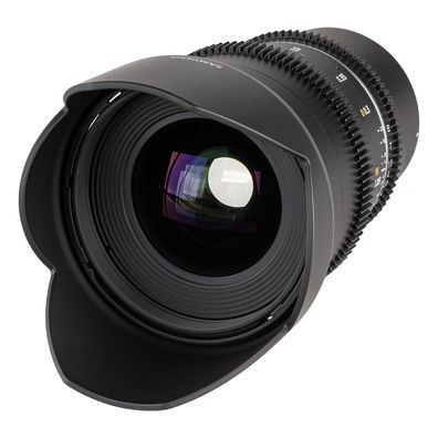 Samyang Weitwinkel Cine- und Video Objektiv MF 24mm T1,5 VDSLR MK2 Sony E