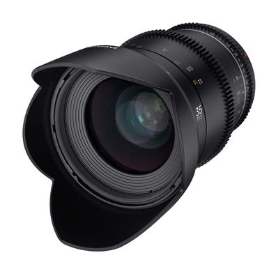 Samyang Weitwinkel Cine- und Video Objektiv MF 35mm T1,5 VDSLR MK2 Canon EF