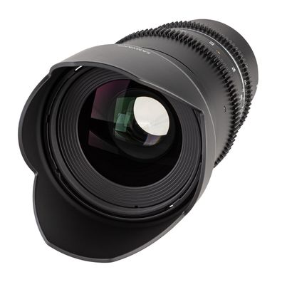 Samyang Weitwinkel Cine- und Video Objektiv MF 35mm T1,5 VDSLR MK2 Sony E