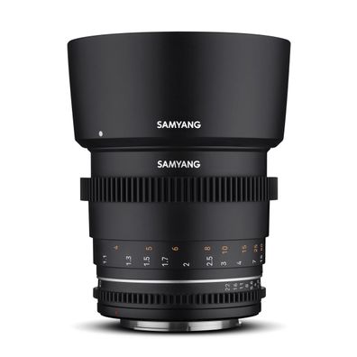 Samyang Tele Cine- und Video Objektiv MF 85mm T1,5 VDSLR MK2 Sony E Mount