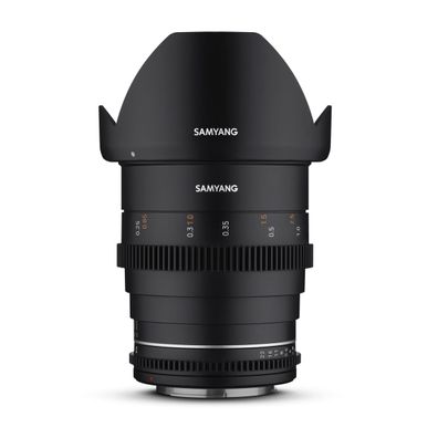 Samyang Weitwinkel Cine- und Video Objektiv MF 24mm T1,5 VDSLR MK2 Canon RF