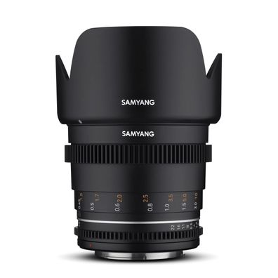 Samyang Normal Cine- und Video Objektiv MF 50mm T1,5 VDSLR MK2 Canon RF
