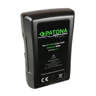Patona V-Mount Akku 95Wh / 14,4V / 6600mAh