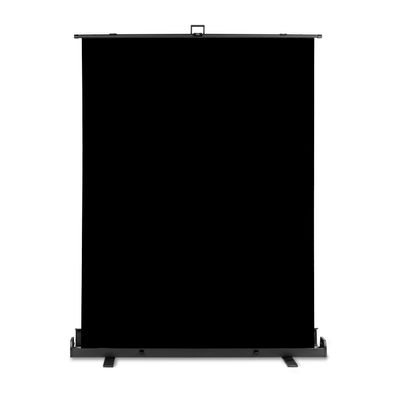 Walimex pro Roll-up Hintergrund schwarz 155x200cm Fotohintergrund Fotostudio