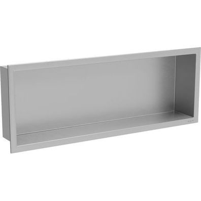Mexen X-Wall-R Einbauregal mit Flansch 60 x 20 cm, inox - 1910602010