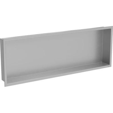 Mexen X-Wall-R Einbauregal mit Flansch 90 x 30 cm, inox - 1910903010