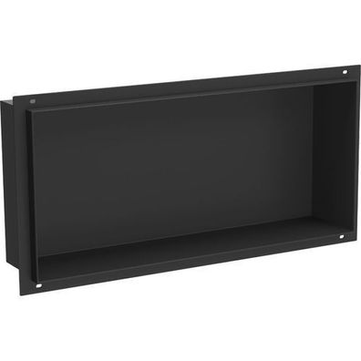 Mexen X-Wall-NR Einbauregal ohne Rahmen 45 x 20 cm, Schwarz - 1971452010
