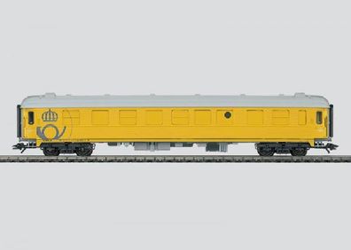Maerklin 43786 2 Stück Postgepäckwagen der SJ Neuwer Spur H0