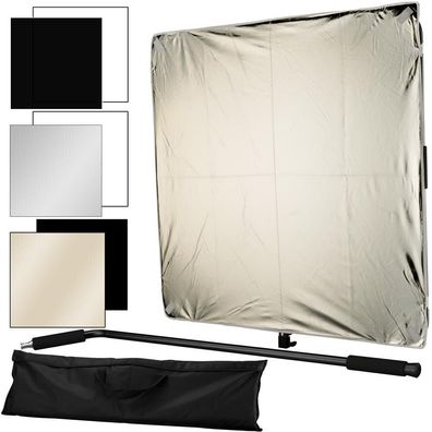 Bresser - F004339 - BR-DP1000 6-in-1 Reflektor-/Diffusorpanel 100x100cm