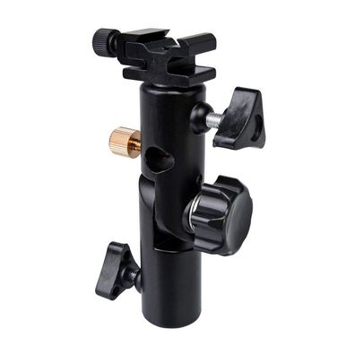Bresser - F001683 - B-31 E-bracket Blitzhalter mit Neigekopf