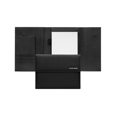 Hugo Boss - HDM210A - Notizbuch DIN A5 - schwarz