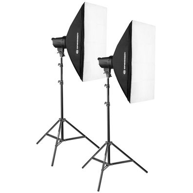 Bresser - F001856 - BRT-200 Studioblitzset 200 Watt