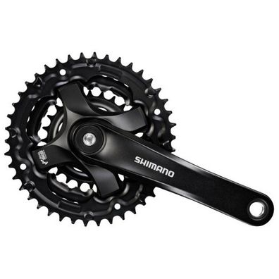 Shimano Kurbelgarnitur Tourney FC-TY501 42-34-24 175mm schwarz