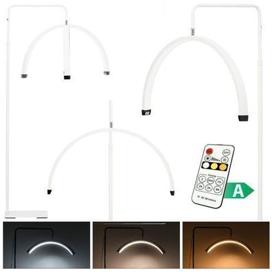Lampenkosmetik Moon Stehlampe zur Wimpernverlängerung LED schattenfrei stehend weiß