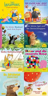 Pixi-Serie Nr. 254. Die beliebtesten Bilderbuch-Helden bei Pixi (8x8 Exemplare)