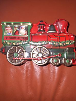 Kleine Blechdose / weihnachtsdose, Pralinendose--Lok Becky´s