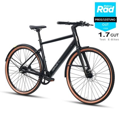 DERUIZ e-bike 700c Elektro Bike 36V 10AH GATES CARBON Belt Drive 250W Elektrofahrrad
