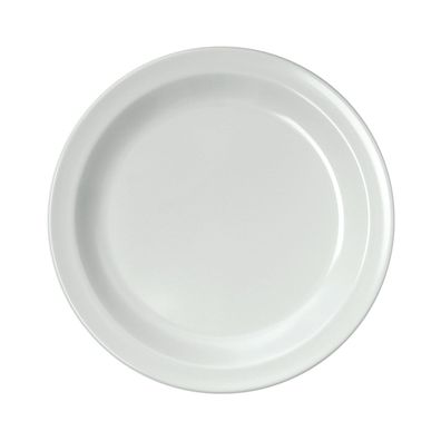 WACA Melamin Dessertteller 19 5cm weiß stapelbar spülfest
