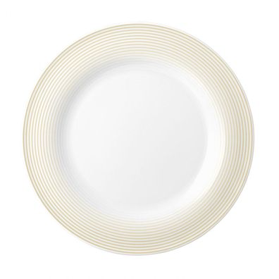 Seltmann Weiden Blues Teller flach 28cm sandbeige Porzellan