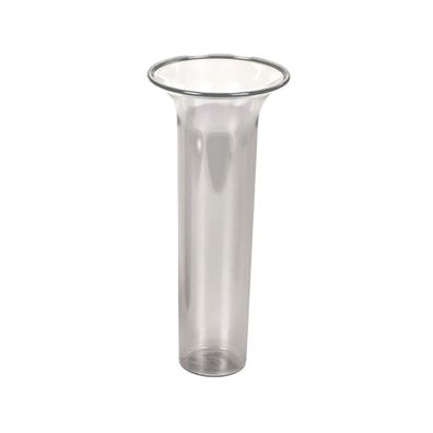 Bodenvasen Einsatz Ø10cm H24cm Transparent Kunststoff