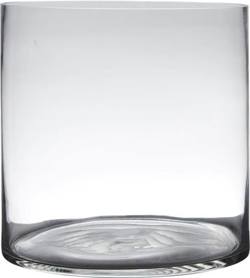 Hakbijl Glas Zylinder Vase 26x26x26cm Transparent Spülfest